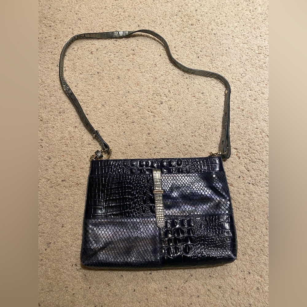 leather brahmin crossbody